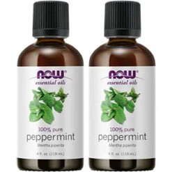 NOW Foods Essential Oils Peppermint -- 4 Fl Oz (Pack Of 2)