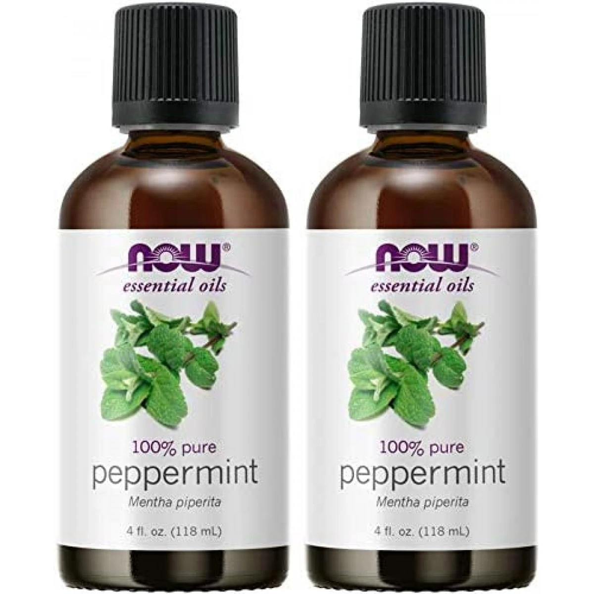 NOW Foods Essential Oils Peppermint -- 4 Fl Oz (Pack Of 2) 1 NOW Foods Essential Oils Peppermint -- 4 Fl Oz (Pack Of 2)
