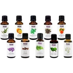 Now Foods Essential Oils 10-Oil Variety Pack Sampler - 1oz Each