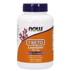 Now Foods 7-Keto 100mg Leangels 120 Softgels