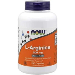 Now Foods L-Arginine 500mg - 250 Ct (Pack Of 3)