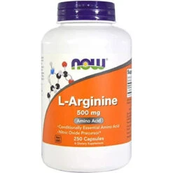 Now Foods L-Arginine (500mg) - 250 Ct (Pack Of 2)