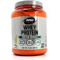 NOW Foods Sports Whey Protein Natural Vanilla - 2 Lbs