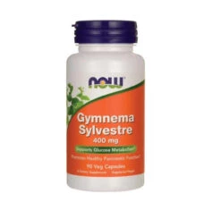 Now Foods GYMNEMA SYLVEST 400mg 90 Vege Capsules