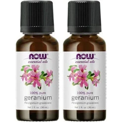 Now Foods Geranium Oil Egyptian, 1-Ounce (Pack Of 2)
