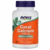 Now Foods Coral Calcium 1000 Mg 100 Vegetable Capsules