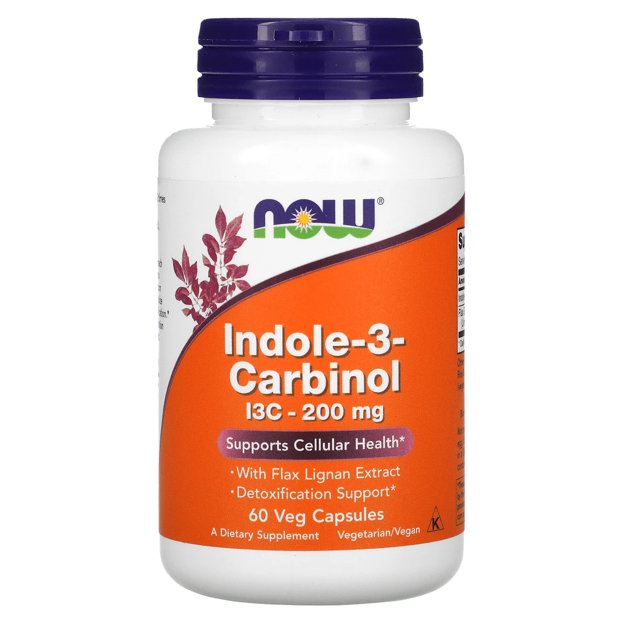 Now Foods Indole-3-Carbinol 200mg 60 Vege Caps 1 Now Foods Indole-3-Carbinol 200mg 60 Vege Caps