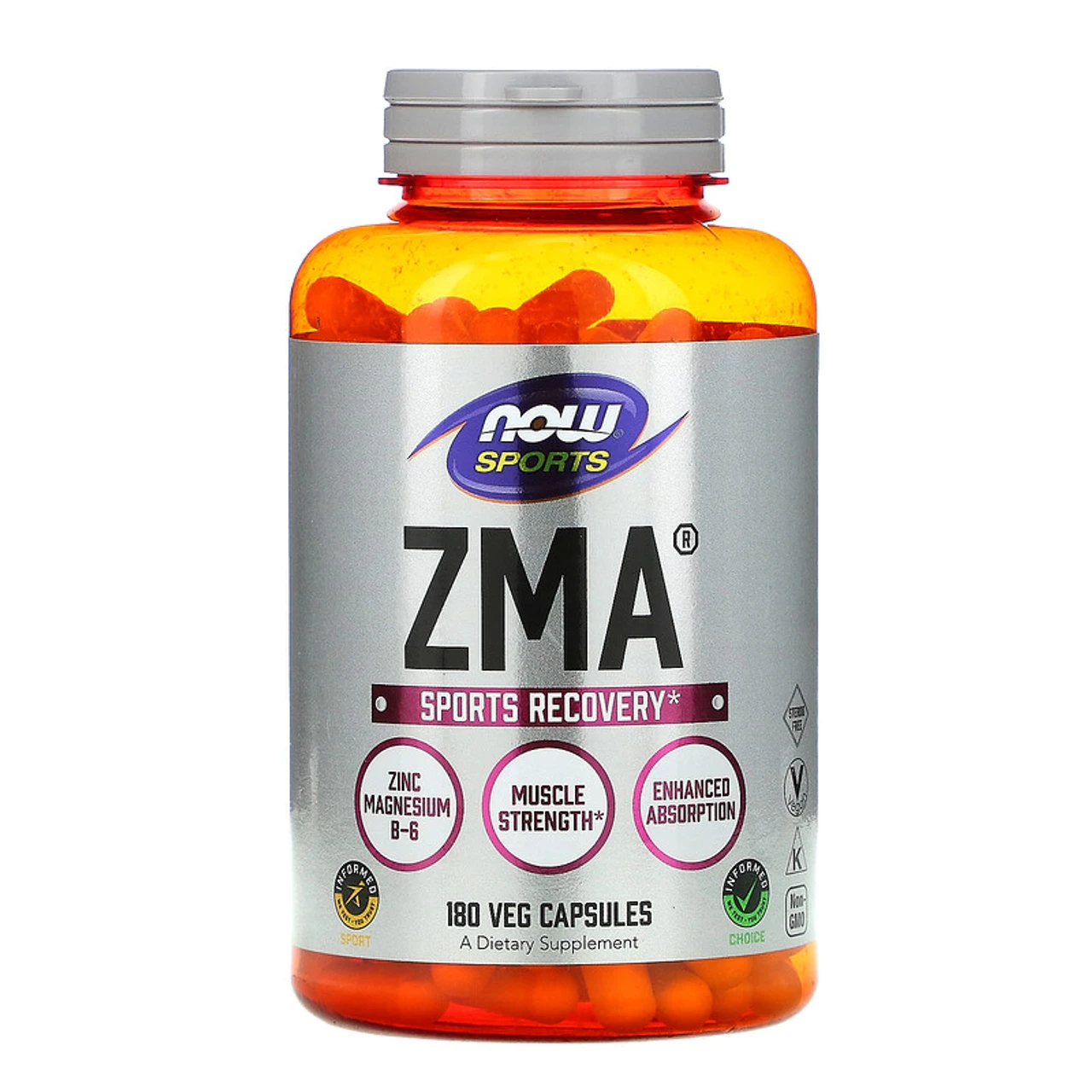Now Foods ZMA 180 Caps 1 Now Foods ZMA 180 Caps