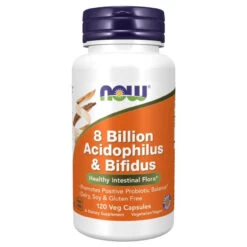 Now Foods 8 Billion Acidoph/bifidus 120 Vege Capsules