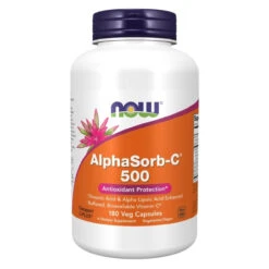 Now Foods ALPHASORB-C 500 180 Vege Capsules