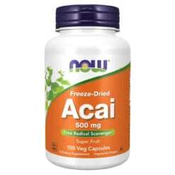 Now Foods Acai 500 Mg 100 Vegetable Capsules