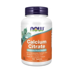 Now Foods Calcium Citrate 100 Tablets
