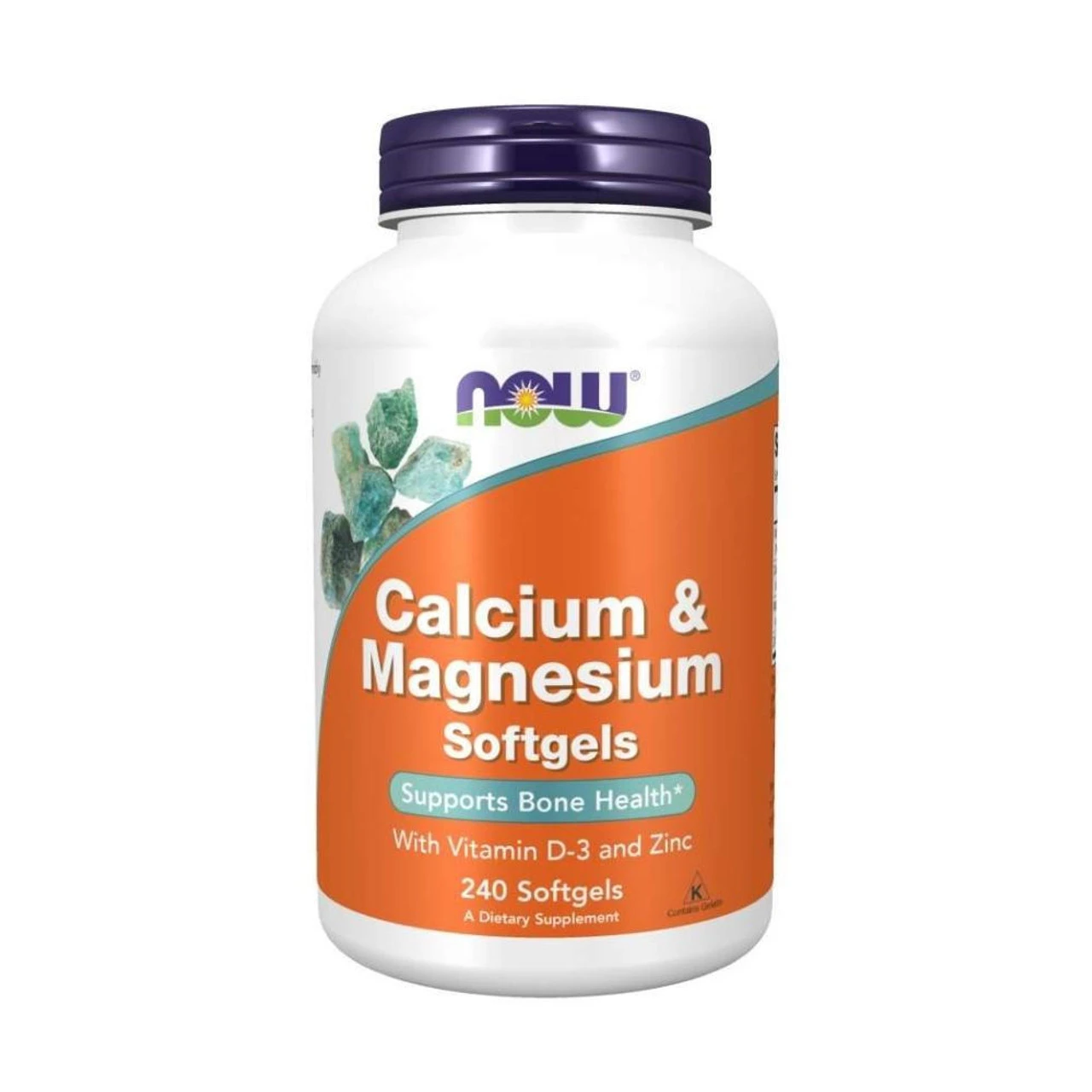 Now Foods Calcium Magnesium 240 Softgels 2 Now Foods Calcium Magnesium 240 Softgels - Image 2