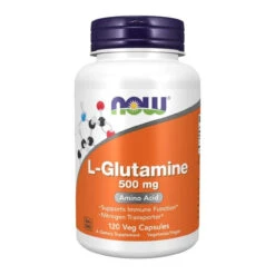 Now Foods Glutamine 500 Mg 120 Capsules