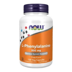 Now Foods Phenylalanine 500 Mg 120 Capsules