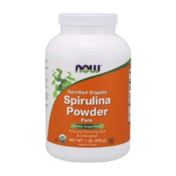Now Foods Spirulina Powder Organic 1 Lb