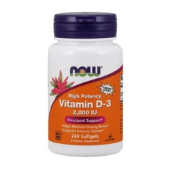 Now Foods Vit D-3 2000IU 240 Softgels