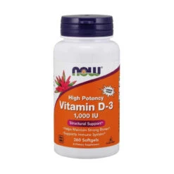 Now Foods Vitamin D-3 1000 IU 360 Softgels