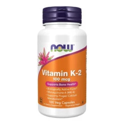 Now Foods Vitamin K-2 100 Mcg 100 Vegetable Capsules