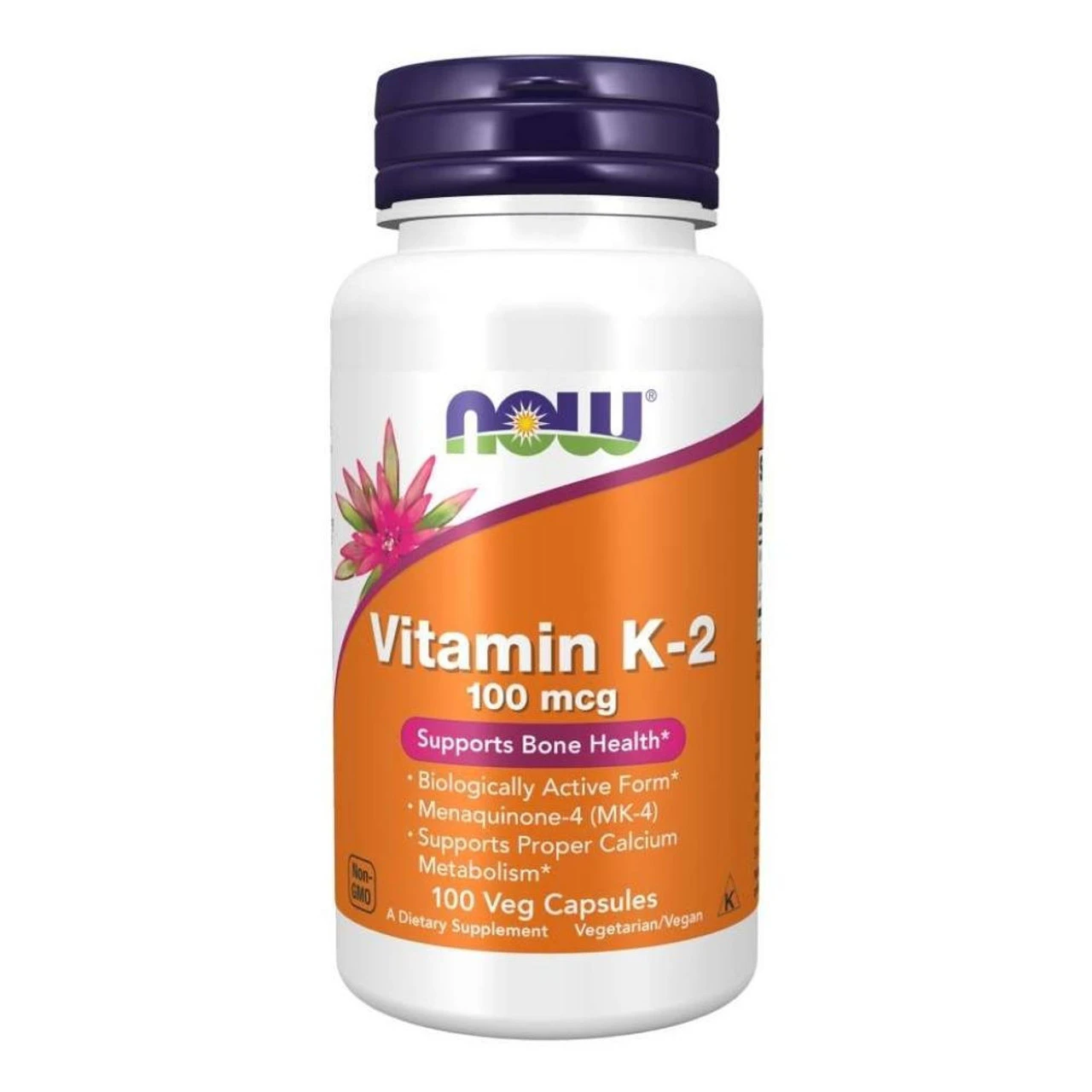 Now Foods Vitamin K-2 100 Mcg 100 Vegetable Capsules 1 Now Foods Vitamin K-2 100 Mcg 100 Vegetable Capsules