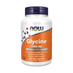 Now Foods Glycine 1000 Mg 100 Capsules