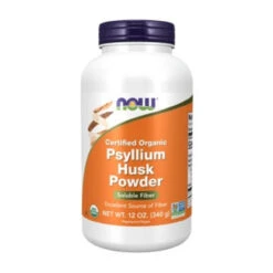 Now Foods Organic Psyllium Powder 12 Oz