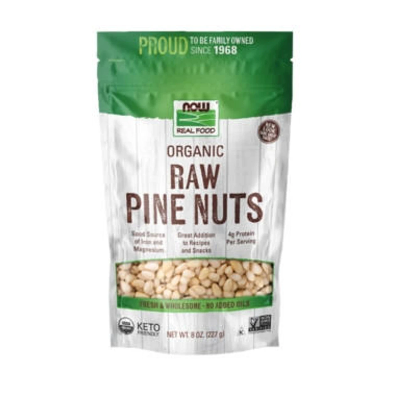 Now Foods Pine Nuts Certified Organic 8 Oz 1 Now Foods Pine Nuts Certified Organic 8 Oz