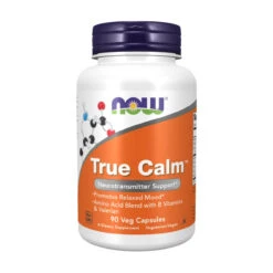 Now Foods True Calm Amino Relaxer 90 Capsules