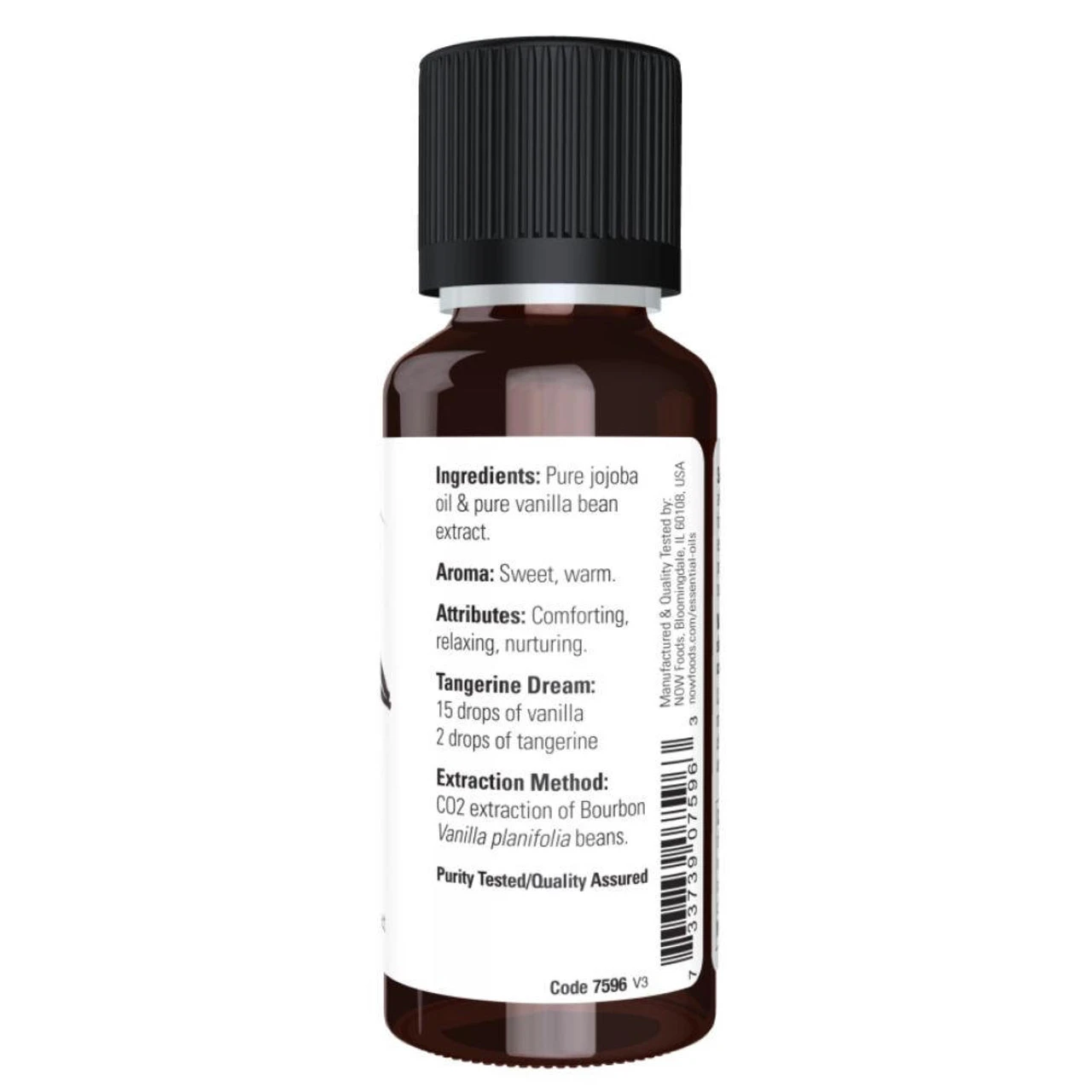 Now Foods Natural Vanilla Oil 1 Fl Oz 2 Now Foods Natural Vanilla Oil 1 Fl Oz - Image 2