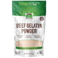 Now Foods Beef Gelatin Powder 1 Lb
