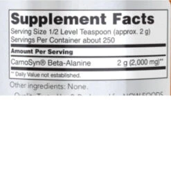 Now Foods Beta Alanine Powder 500 Grams -Now Foods Untitleddesign 17 6f5fb95a fe22 4e9f 81a9 c582e4bb8c72 59097.1704736451