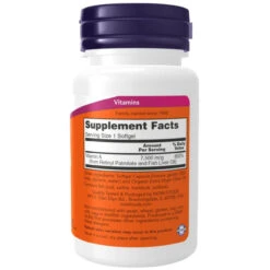 Now Foods Vitamin A 25000 IU 100 Softgels -Now Foods Untitleddesign 1 9dbab646 b0d1 4113 aa19 8b7a72752529 01025.1704739543