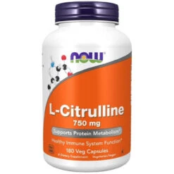 Now Foods Citrulline 750 Mg 180 Capsules