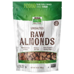 Now Foods Raw Almonds 1 Lb