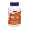 Now Foods Biotin 5000mcg 120 Capsules