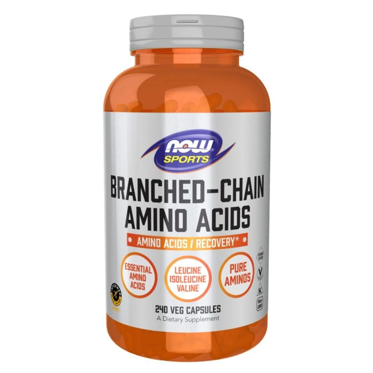 Now Foods Branch-Chain Amino 240 Vegetable Capsules 1 Now Foods Branch-Chain Amino 240 Vegetable Capsules