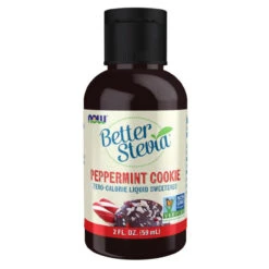 Now Foods BetterStevia Liquid Peppermint Cookie 2floz.