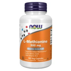 Now Foods L-Methionine 500 Mg 100 Capsules