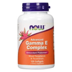 Now Foods Advanced Gamma E 120 Softgels