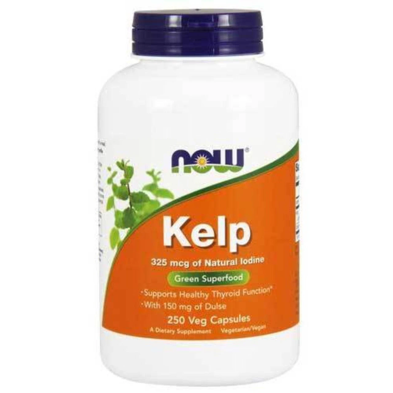 Now Foods Kelp Caps 325mcg Natural Iodine 250 Vegetable Capsules 1 Now Foods Kelp Caps 325mcg Natural Iodine 250 Vegetable Capsules