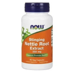 Now Foods Nettle Root Extract 250 Mg 90 Vegetable Capsules