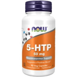 Now Foods 5-HTP 50mg 90 Caps