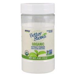 Now Foods Better Stevia Powder Organic 4 Oz
