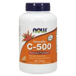Now Foods C-500 Chewables Orange 100 Tablets