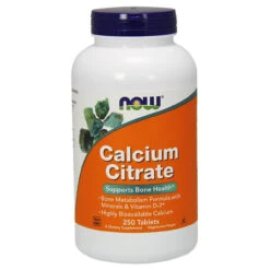 Now Foods Calcium Citrate 250 Tablets