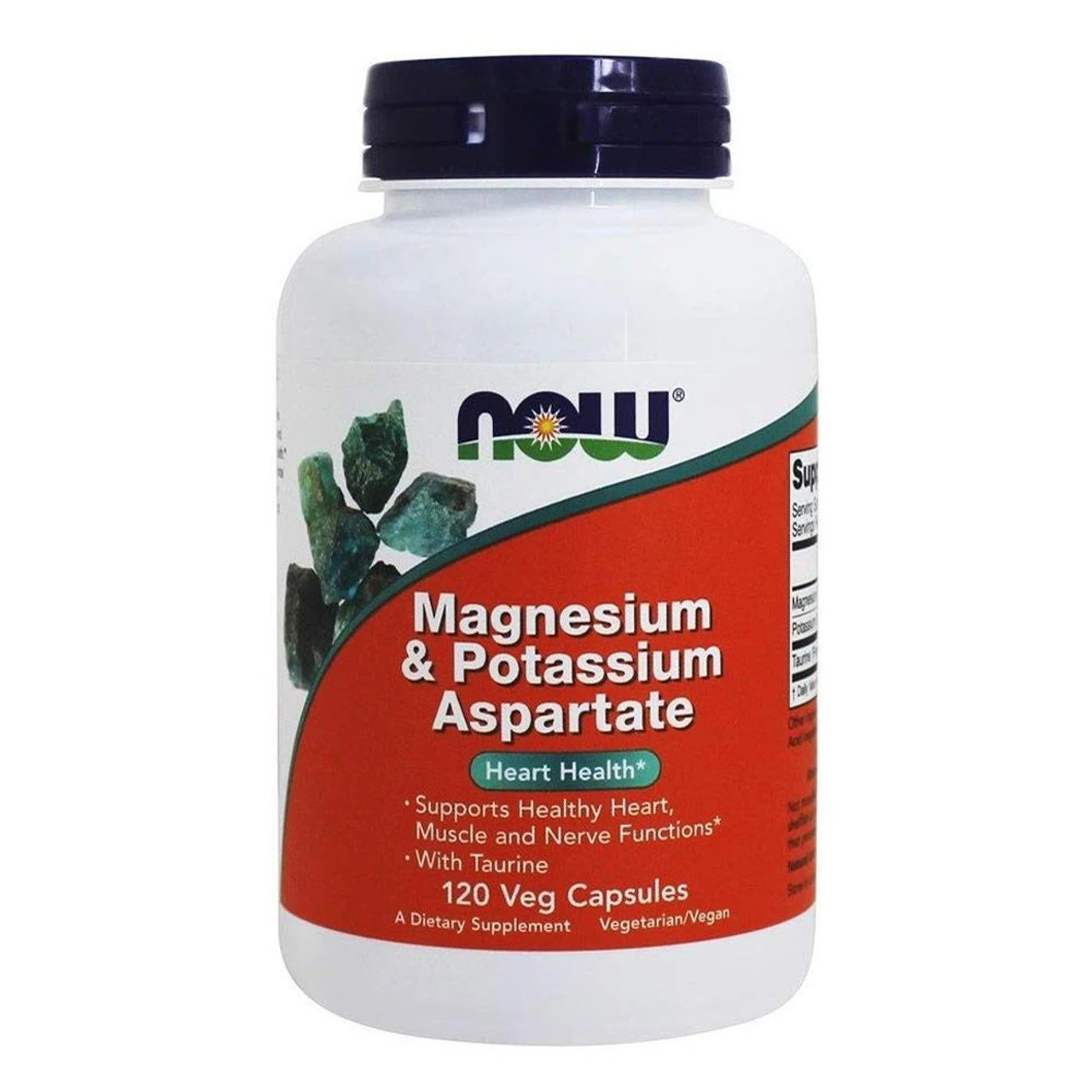 Now Foods Mag / Potassium Aspartate 250mg 120 Capsules 1 Now Foods Mag / Potassium Aspartate 250mg 120 Capsules