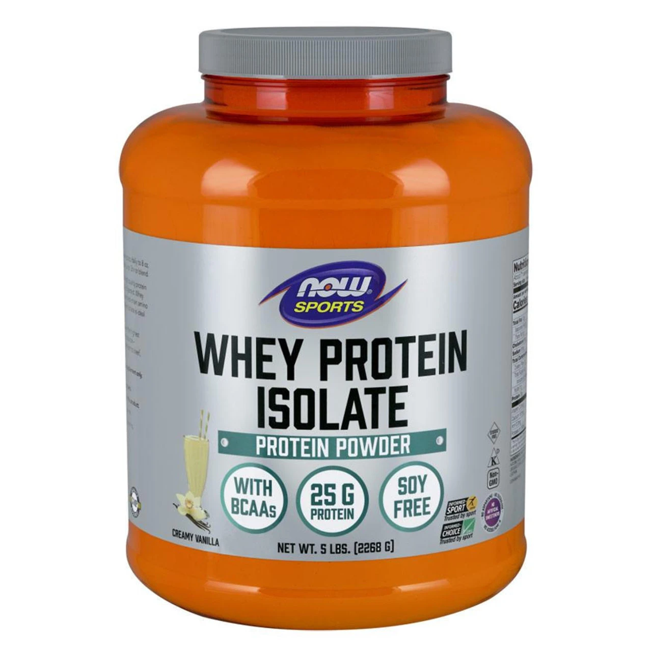 Now Foods Whey Protein Isolate 5lbs 3 Now Foods Whey Protein Isolate 5lbs - Image 3