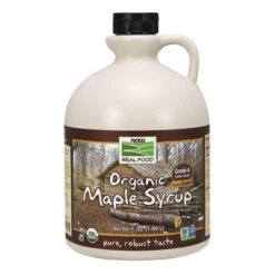 Now Foods Maple Syrup Grade A Org 64 Oz