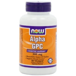 Now Foods Alpha Gpc 300mg, Veg-Capsules, 60-Count