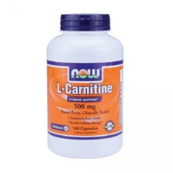 Now Foods L-Carnitine 500 Mg 180 Capsules